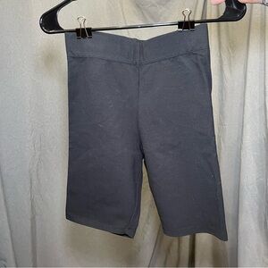 Good American Black Bike Shorts